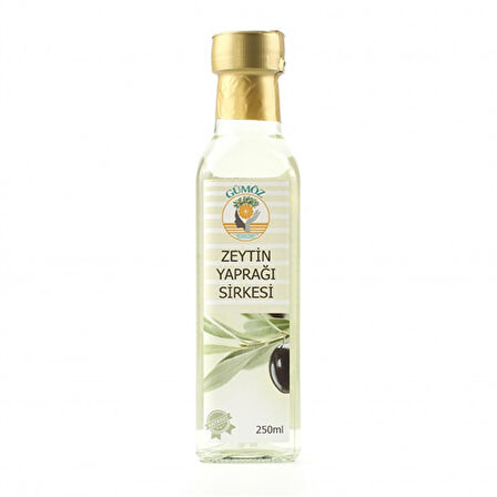 Gümöz Zeytin Yaprağı Sirkesi 250 Ml