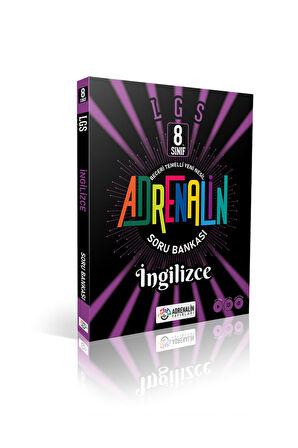 ADRENALİN YAYINLARI 8.SINIF İNGİLİZCE SORU BANKASI