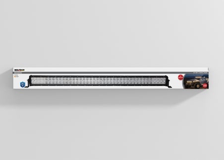 Led Bar Beyaz Işık + Amber Işık 7 Fonksiyon Animasyonluı 106 cm 12/24V E-Belgeli 240W - WOLFRAM 31635