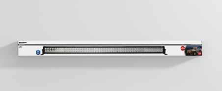 Led Bar Beyaz Işık + Amber Işık 7 Fonksiyon Animasyonlu 137 cm 12/24V E-Belgeli 300W - WOLFRAM 31636