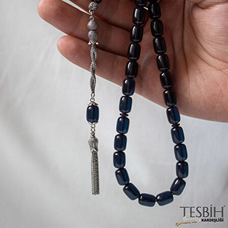 Fares İşçilikli Kapsül Model Sıkma Kehribar Tesbih