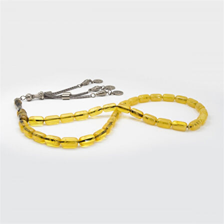 Kapsül Model Sıkma Kehribar Tesbih