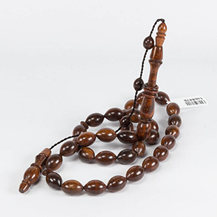 Mustafa Kule Usta İşçilikli Beyzi Kesim Yılan Ağacı Tesbih