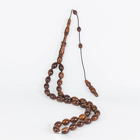 Mustafa Kule Usta İşçilikli Beyzi Kesim Yılan Ağacı Tesbih