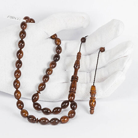 Mustafa Kule Usta İşçilikli Beyzi Kesim Yılan Ağacı Tesbih