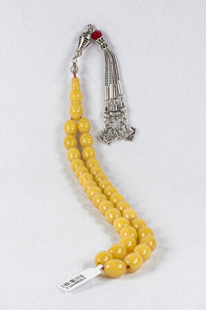 Fıçı Kesim Sarı Katalin Tesbih tsb0603