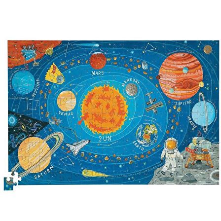 Crocodile Creek Poster Puzzle - 200 Parça - Uzay
