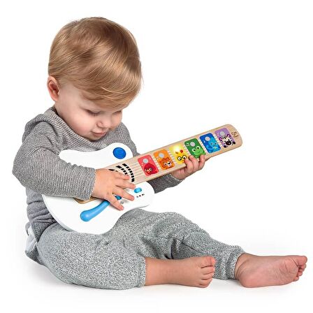 Hape Strum Along Songs Magic Touch - Dokunmatik Ahşap Gitar