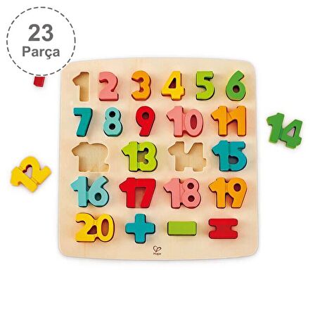 Hape Chunky Puzzle Matematik Yapbozu