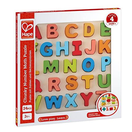 Hape Chunky Puzzle Alfabe Yapbozu