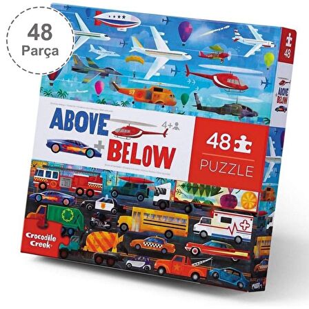 Puzzle - 48 Parça - Things That Go