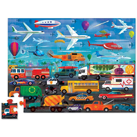 Puzzle - 48 Parça - Things That Go