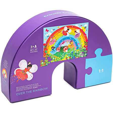 Dekoratif Puzzle - 36 Parça - Over the Rainbow