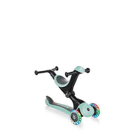 Globber Go Up Deluxe Işıklı Scooter - Mint Yeşili