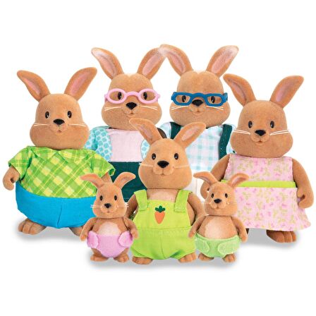 Li'l Woodzeez Tavşan Ailesi