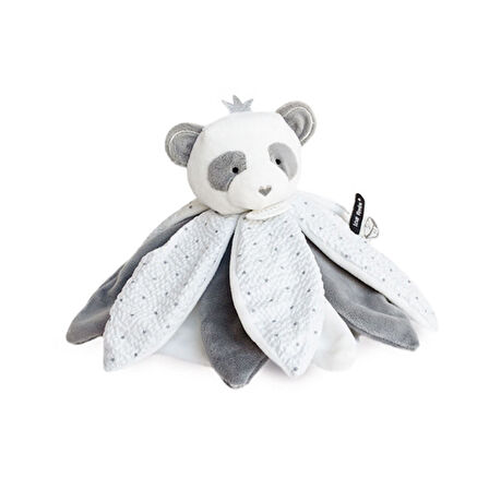 Doudou Hediye Kutulu Gri Panda Uyku Arkadaşı 26 cm