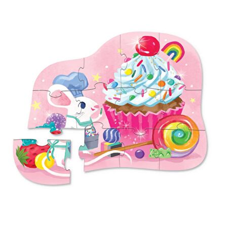 Kutlama 8+ Yaş Küçük Puzzle 12 Parça