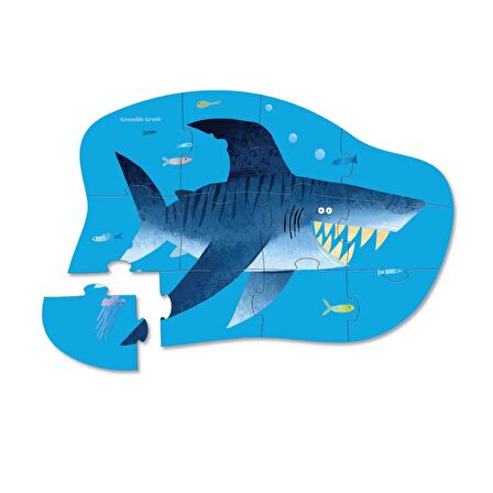 Crocodile Creek 2+ Yaş Büyük Boy Puzzle 12 Parça