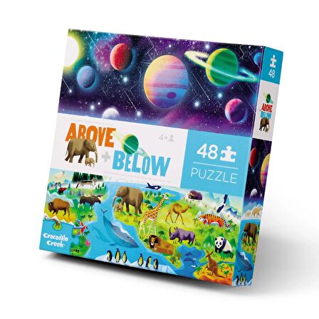 Dünya Ve Uzay 4+ Yaş Büyük Boy Puzzle 48 Parça