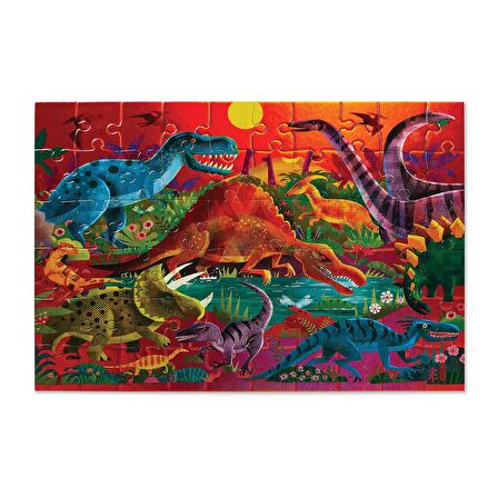 Dinozorlar 4+ Yaş Büyük Boy Puzzle 60 Parça