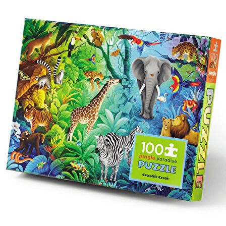 Orman Cenneti 5+ Yaş Büyük Boy Puzzle 100 Parça