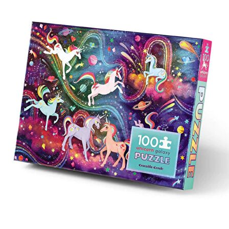 Unicorn Galaksi 5+ Yaş Büyük Boy Puzzle 100 Parça