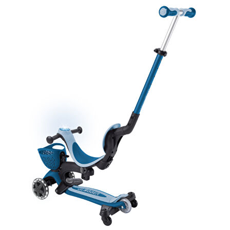 Globber Go Up Baby 360 Işıklı Scooter - Pastel Mavi