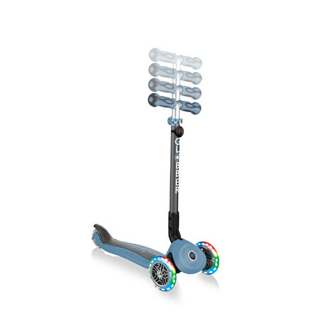 Globber Go Up Deluxe Işıklı Scooter - Pastel Mavi