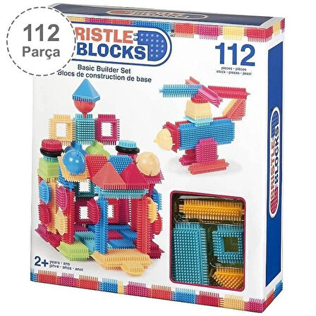 Bristle Blocks Yapı Oyuncakları - Yaratıcı Set - 112 Parça