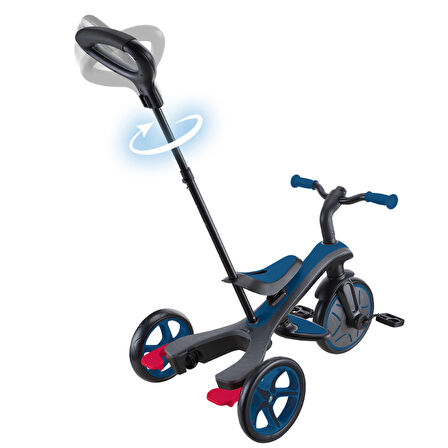 Globber Explorer 4in1 Trike Bisiklet - Kraliyet Mavisi