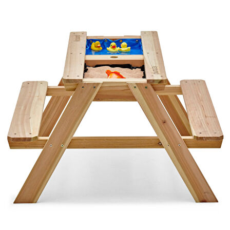Plum Ahşap Kum ve Su Piknik Masası