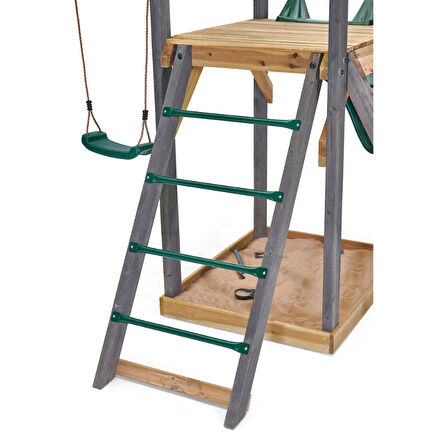 Plum Siamang Ahşap Salıncak Seti