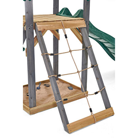 Plum Siamang Ahşap Salıncak Seti