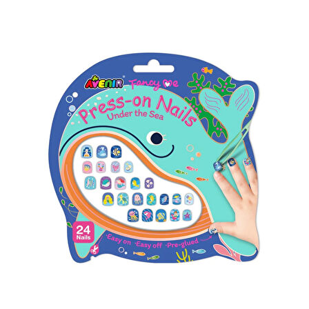 Avenir Tırnak Çıkartmaları - Under the Sea