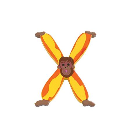 Djeco Harfler / X - Animals Letter
