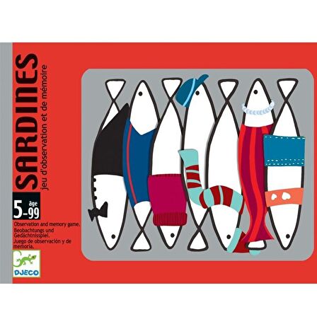 Djeco Kart Oyunları / Sardines