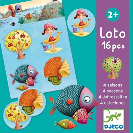 Djeco Tombala Oyunları / Lotto 4 Seasons