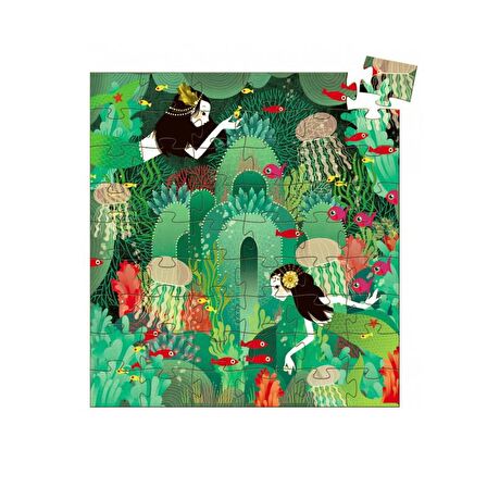 Djeco Dekoratif Puzzle 54 Parça - Su Perisi