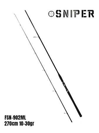 Fujin Sniper 270cm 10-30gr Spin Kamış FSN-902ML