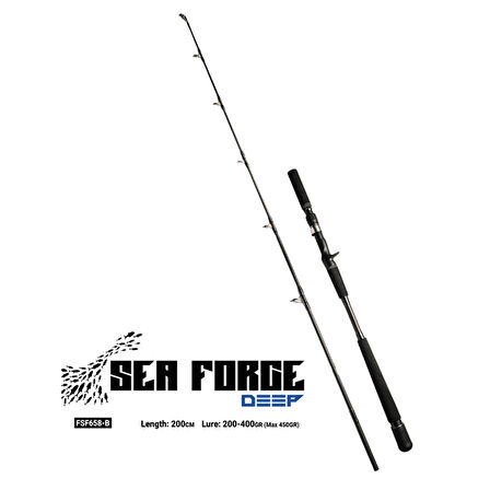 Fujin SeaForce 200cm 200-400gr Tekne-Bot Kamışı