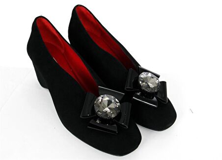 Balınnı Siyah Kadın Ayakkabı