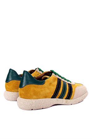 Lujan Kadın Spor Ayakkabı - Bej Hardal