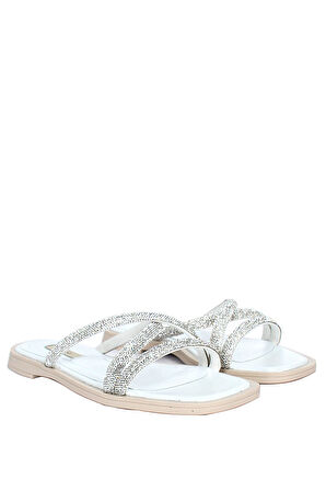 Mercado Kadın Terlik - Beyaz