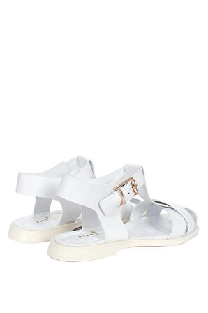 Rizzo Kadın Sandalet - Beyaz