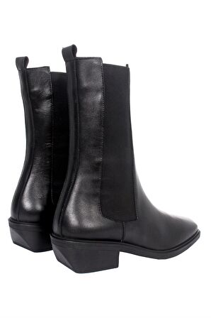 Scarrone Kadın Bot - Siyah
