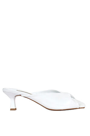 Federica Kadın Terlik - Beyaz