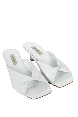 Federica Kadın Terlik - Beyaz