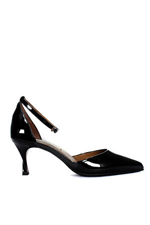 Krana Siyah Kadın Sandalet