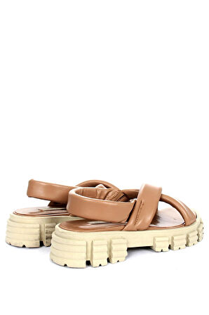 Alessia Kadın Sandalet - Vizon