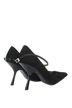 Klaus Kadın  Ayakkabı - Siyah Süet